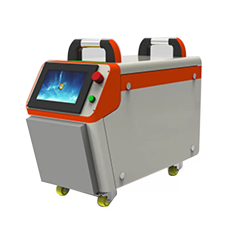 100W Pulse Fiber Laser Cleaning Machine Rust Remover Portable Laser Cleaner