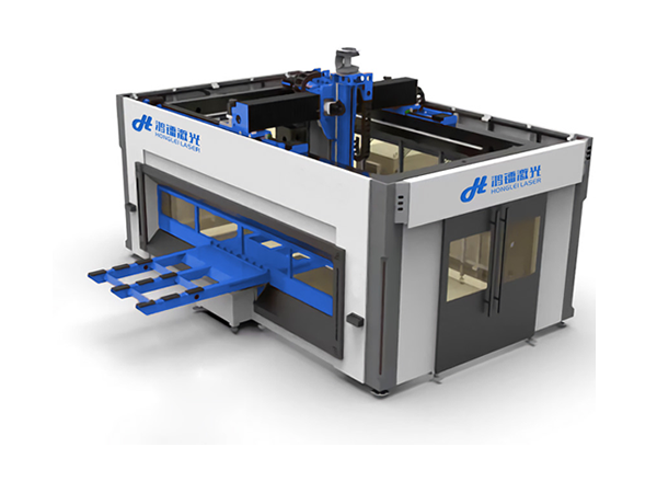 High precision 3-dimensional 5-axis small size metal laser cutting machine